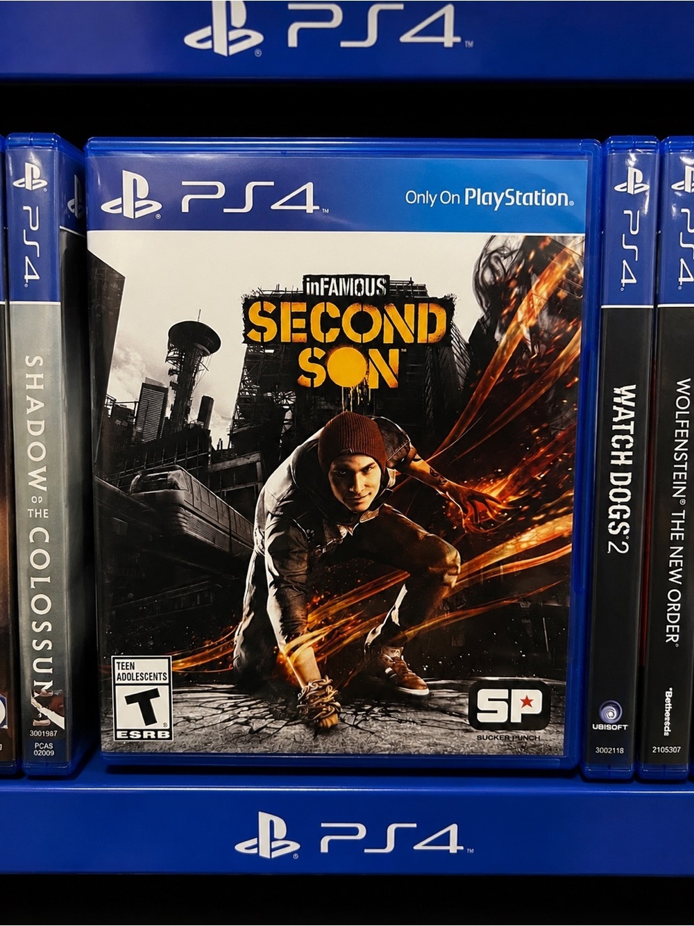 inFAMOUS Second Son PS4 Complete Tested Working